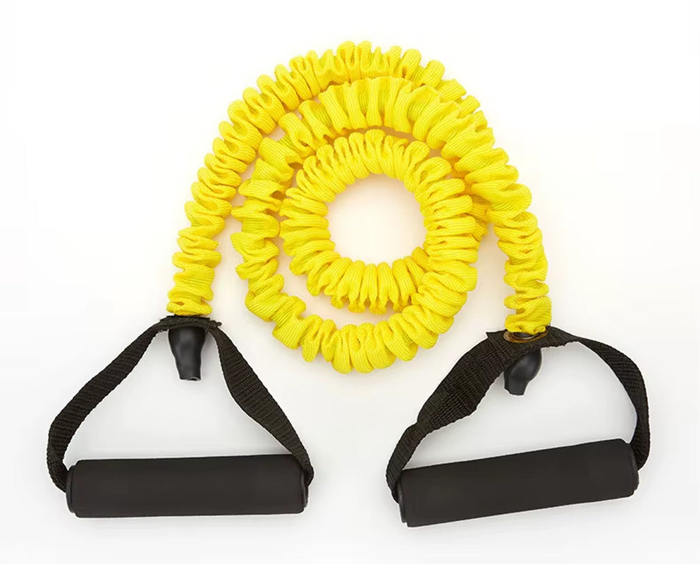 120Cm Resistance Bands Pull Rope Workout Fitness Equipments with Cloth Covers Tube Bands Fabric Corssfit Excerise Latex Yoga