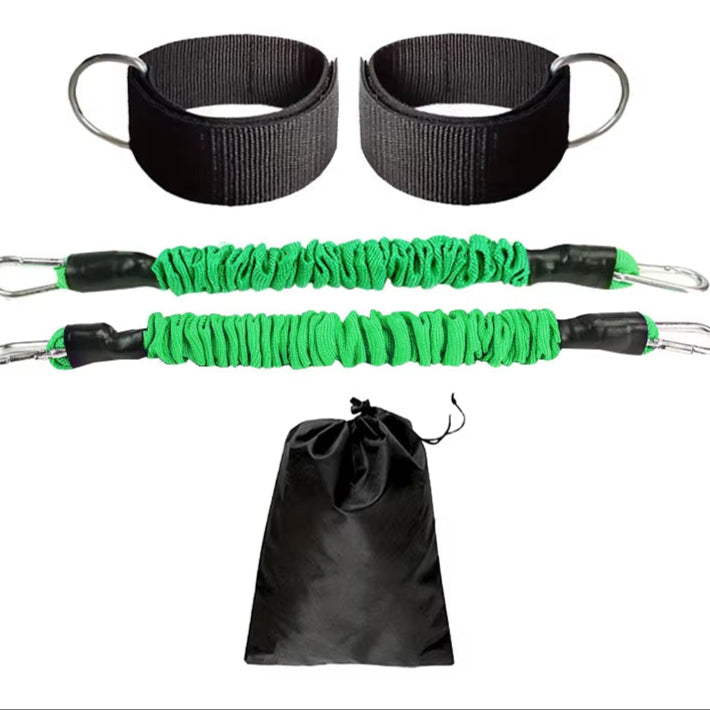 Fitness Ankle Ankle Buckle Leg Muscle Trainer Hip Joint Training Leg Strap Hook Leg Stand anti Breaking Firmly Tension Rope Set