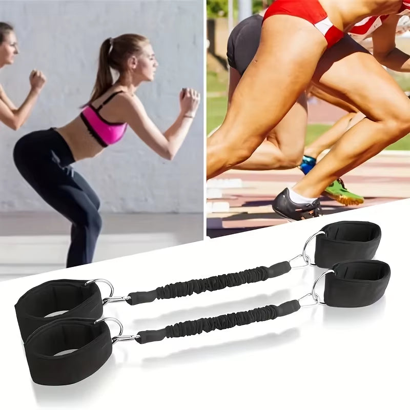 Fitness Ankle Ankle Buckle Leg Muscle Trainer Hip Joint Training Leg Strap Hook Leg Stand anti Breaking Firmly Tension Rope Set