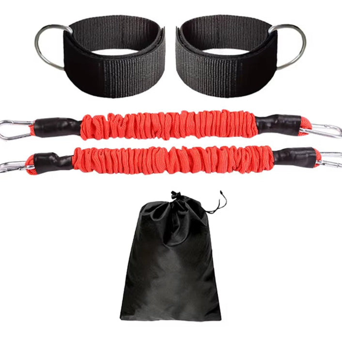 Fitness Ankle Ankle Buckle Leg Muscle Trainer Hip Joint Training Leg Strap Hook Leg Stand anti Breaking Firmly Tension Rope Set