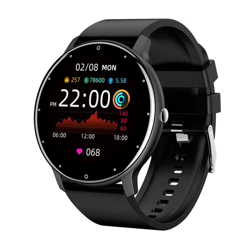 NEW ZL02 Men Smart Watch Bluetooth Call Fitness Tracker IP68 Waterproof Sports Women Smartwatch for Xiaomi Huawei IOS Phone 2024