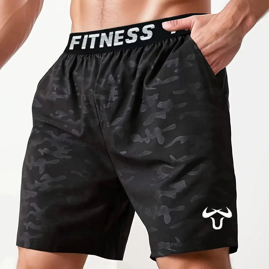 Men'S Cloud Patterned Cloud Shorts Breathable Quick Drying Shorts