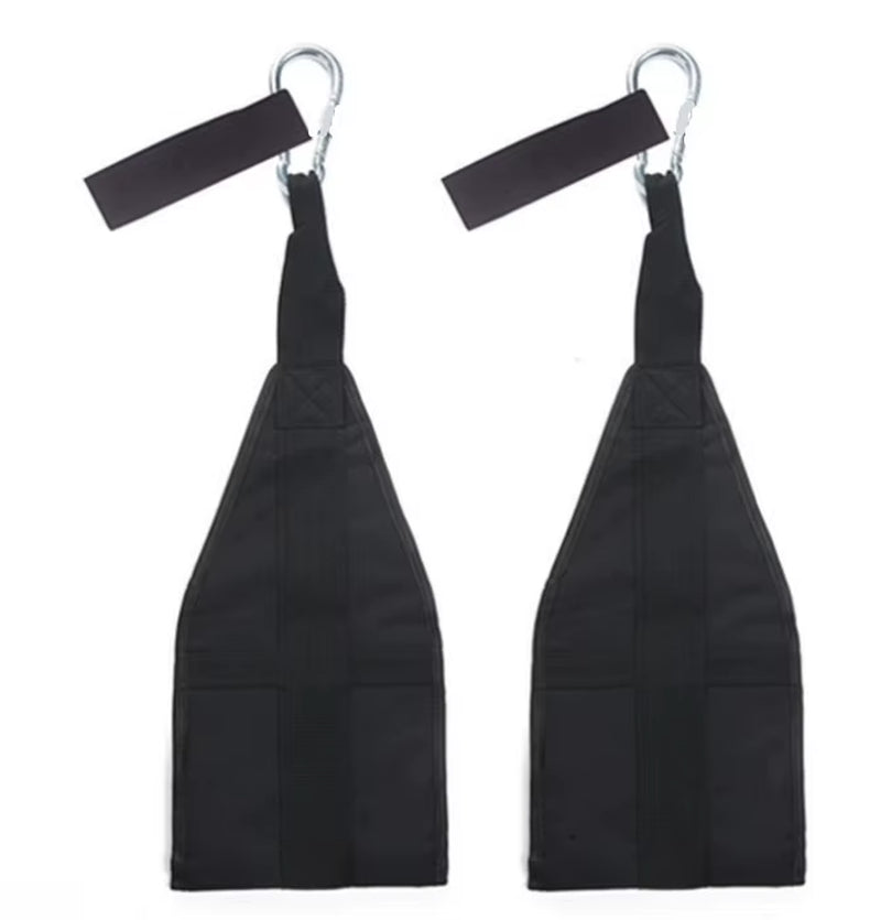 Fitness AB Sling Straps Suspension Rip-Resistant Heavy Duty a Pair for Pull up Bar Hanging Leg Raiser Gym Home Fitness Equipment