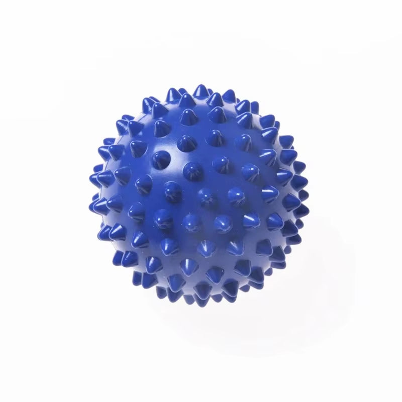 7Cm Fitness Physiotherapy PVC Ball Hard Spiked Massage Ball Relieve Plantar Fasciitis Portable Equipment Body Building Sports