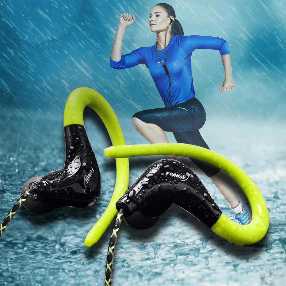 Earphones 3.5Mm Sport Earphone Super Stereo Headsets Sweatproof Running Headset with Mic Ear Hook Headphone for Meizu Headphone