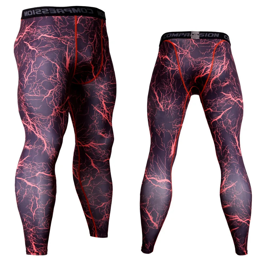 New Men Compression Leggings Sport Training Leggings Sportswear Tights Quick Dry Trousers Gym Pants Running Jogging Leggings Men