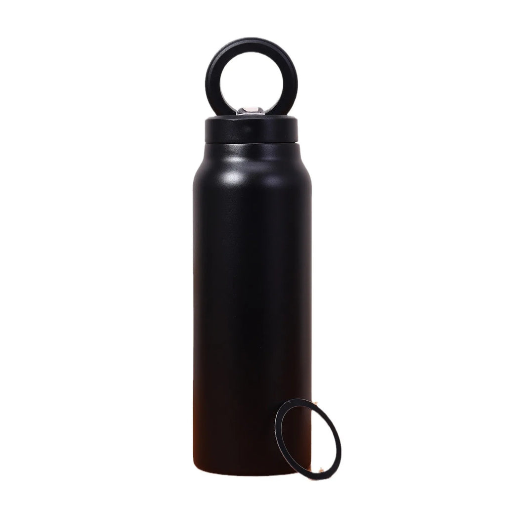 24Oz Insulated Magsafe Water Bottle Stainless Steel Double Wall Sport Magnetic Water Bottle with Phone Holder