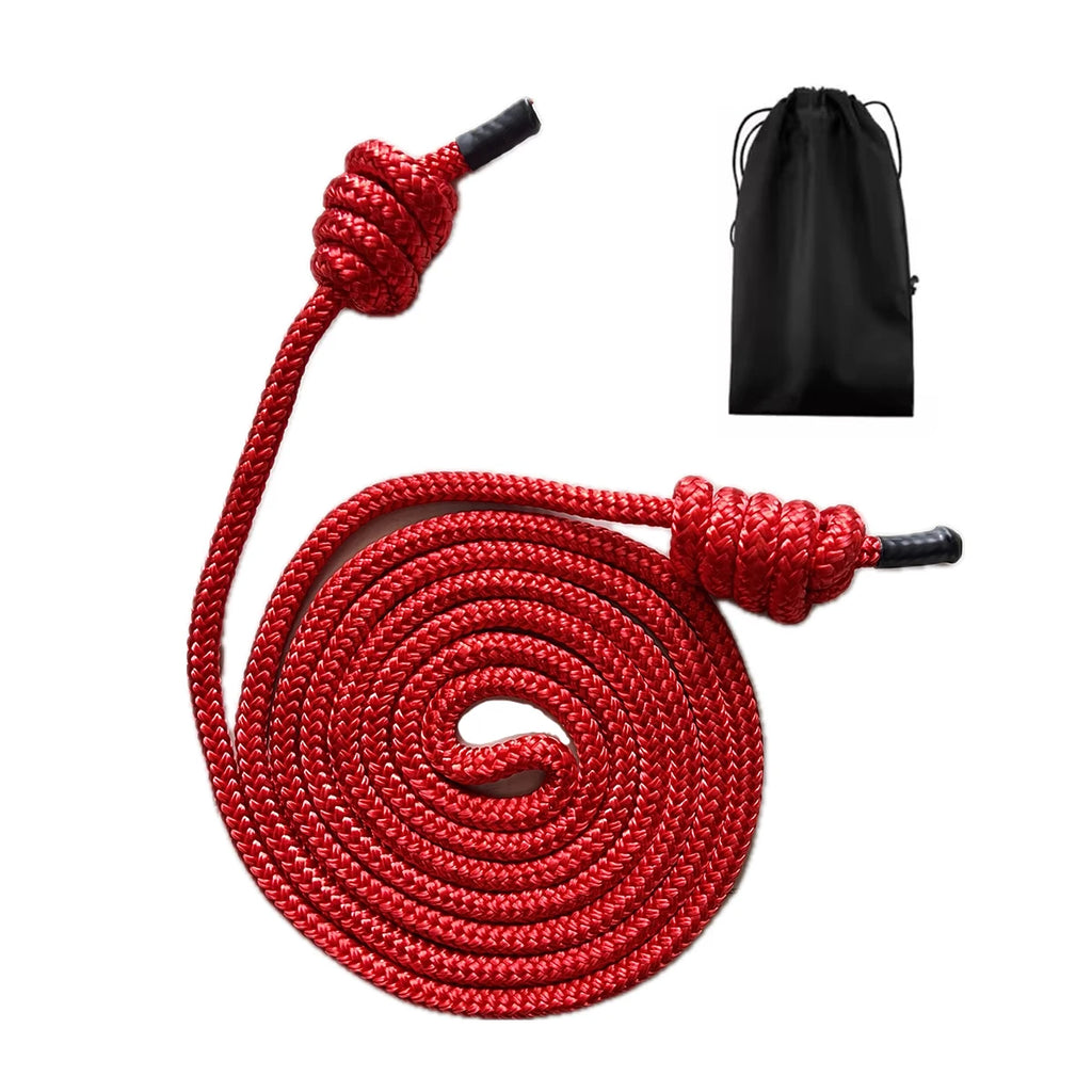 Flow Rope Weighted Fitness Skipping Rope for Women and Men Heavy Ropes for Adults Training, Home Gym and Outdoor,